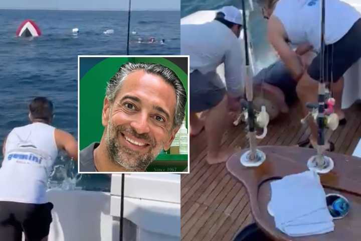 'We Gotta Save Them!' Skin Care Exec Details Rescue Of 4 Jersey Shore Boaters (VIDEO)