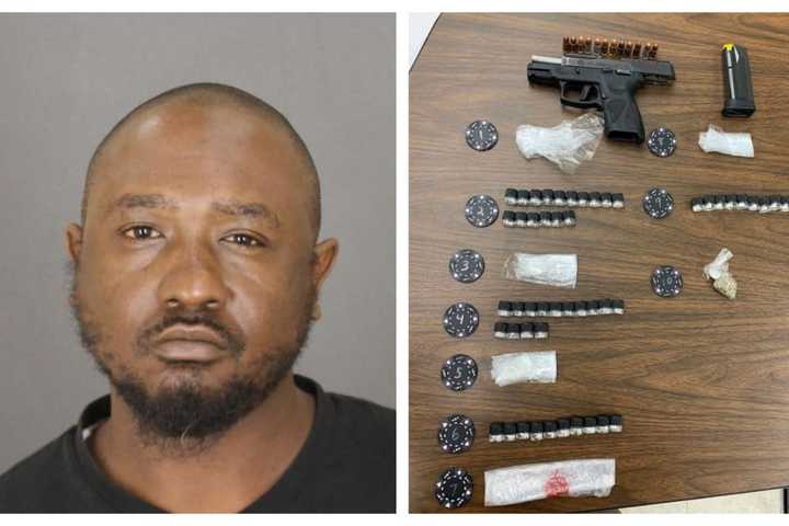 Baltimore Attempted Murder Suspect Busted With Handgun, Jugs Of Suspected Crack Cocaine: PD