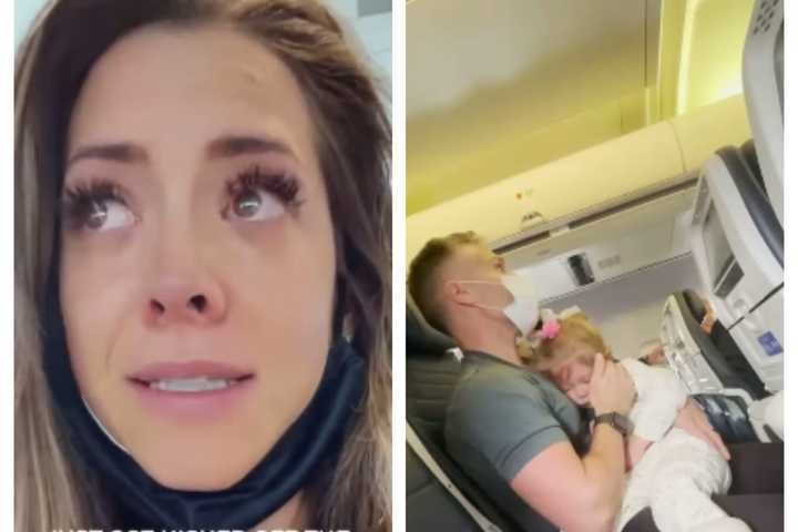 Family Reportedly Kicked Off Newark-Bound Flight After 2-Year-Old Girl Refused Face Mask