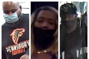 KNOW THEM? Trio Wanted In $9K NJ, PA Check Fraud Case