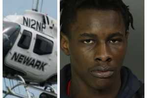 Newark Police Helicopter Assists In Capturing Armed Man During Wild Weekend Pursuit