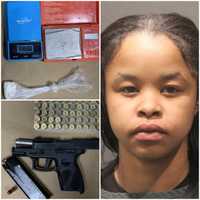 Firearm Loaded With Magazine Found In Stolen Car Driven By Wanted MD Woman In Arlington: Police