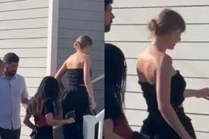 Taylor Swift, Channing Tatum, Zoe Kravitz Visit Beach Haven Bar — Mob Scene Ensues