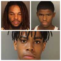 <p>(Top left): Eric Baker, (top right): Samir Bentley and (bottom): Ahmad Mohammed</p>