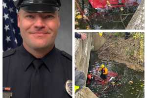 Kennett Square Police Officer Swiftly Rescues Driver After Crash Into Creek