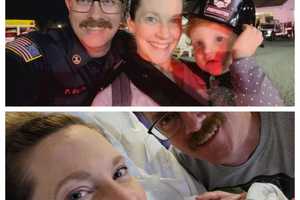 Support Surges For Wife, Kids Of Longtime PA Firefighter Hospitalized With Rare Disease