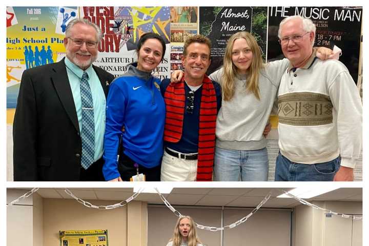 Amanda Seyfried Pays Special Visit To Allentown Alma Mater