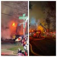 Pottstown Fire Erupts In Flames Near Scene Of Deadly Home Explosion