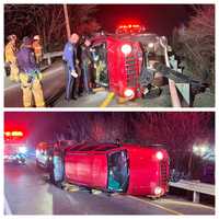 Icy Roads Send Two To Hospital After Separate Crashes In Chester County