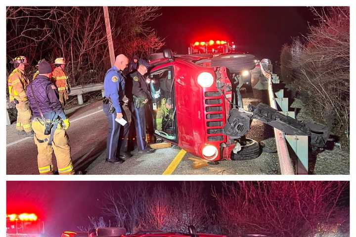 Icy Roads Send Two To Hospital After Separate Crashes In Chester County