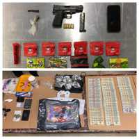 Traffic Stops Net Drugs, Gun, Three Arrests In Anne Arundel County: Police