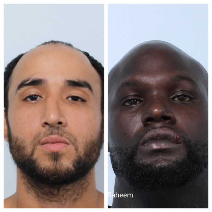 Carlos Cuba (left) and Khair Abdul-Raheem