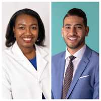 <p>Doctor Colette Knight, Chair of Hackensack University Medical Center’s Diabetes Institute, and David Shaker (DO), who specializes in internal medicine at Holy Name Medical Center.</p>