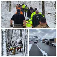 Rescuers Carry Injured Hiker A Mile To Safety In Upton: Police