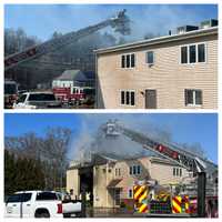 (UPDATED) Building Blaze: 2-Alarm Fire Causes Traffic Issues In Central Mass