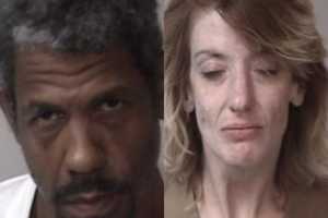 Drugged Up Couple Wanted Across Virginia Busted 'Very High' Getting Into Vehicle