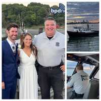 Boston Harbor Police Save Quincy Couple's Wedding After Groom Got Stranded