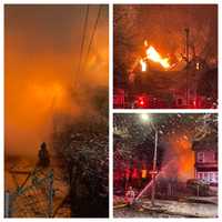 House Fire: Minor Injuries In Early Morning Holyoke Blaze
