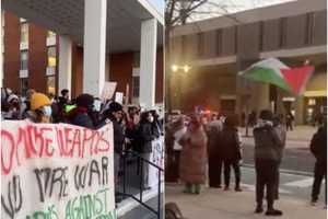 Rutgers Pro-Palestinian Group Stages Protest Amid Suspension