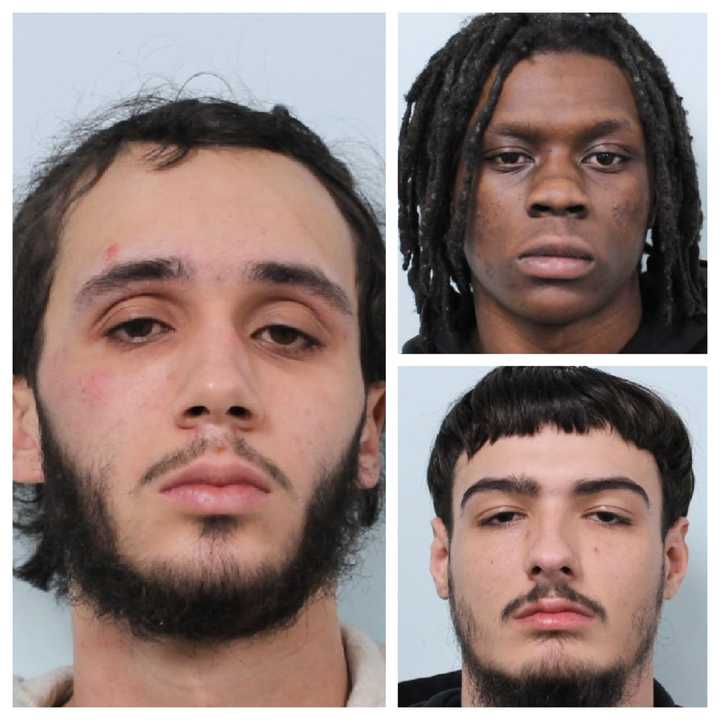 Evan Parks (left), Kadell Hollins (top right), and Giovanni Ramirez-Savard
  
