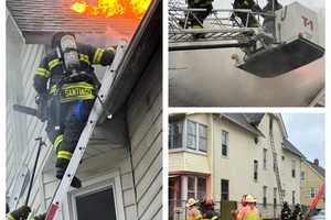 2 Springfield Firefighters Hurt, 7 People Displaced After 3-Alarm Fire (UPDATE)