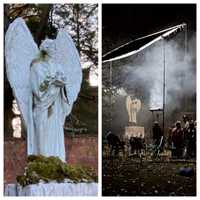 <p>Terri See handmade this gigantic plaster angel sculpture for the film &quot;Onyx the Fortuitous and the Talisman of Souls,&quot; which recently premiere at the Sundance Film Festival. The movie will be in theaters this fall.</p>