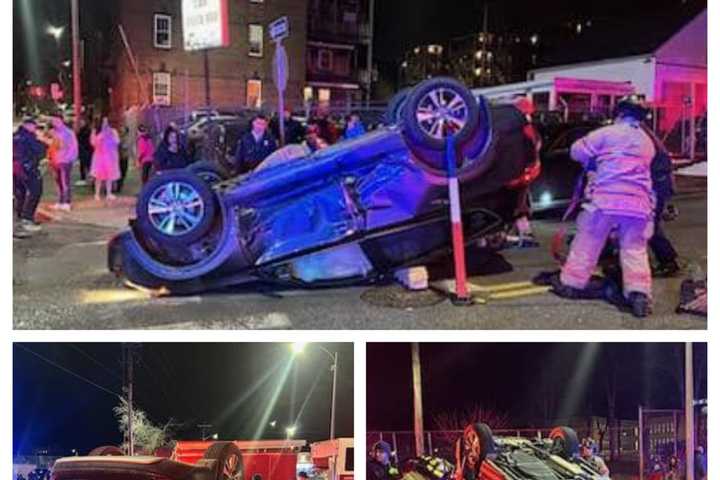 One Person Hurt In Holyoke Car Crash: Firefighters