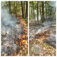 Police Called To Brush Fire In Russell; Hold It Off Until Firefighters Arrive