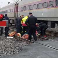 Man Seriously Injured After Hit By Commuter Rail Train Near Chelsea: Police