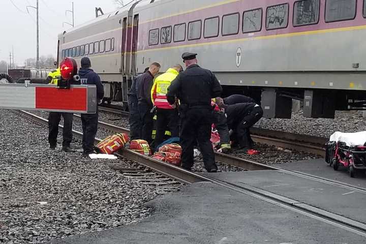 Man Seriously Injured After Hit By Commuter Rail Train Near Chelsea: Police