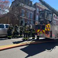 Firefighter Injured Battling Blaze At Alexandria Townhouse (DEVELOPING)