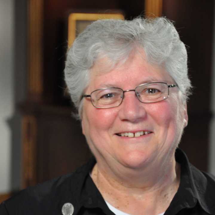 Sister Fran Gorsuch honored with the Commitment to Excellence award on Wednesday in West Nyack. 