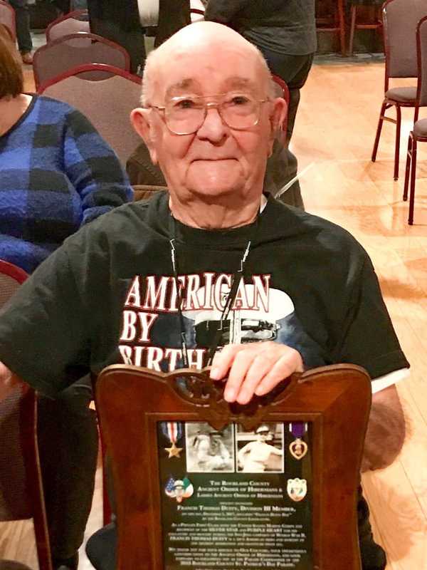 World War II Vet Leading Rockland St. Patrick's Day Parade