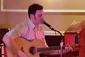 Open Mic Coffee House Setting Up At Lyndhurst Polish American Club