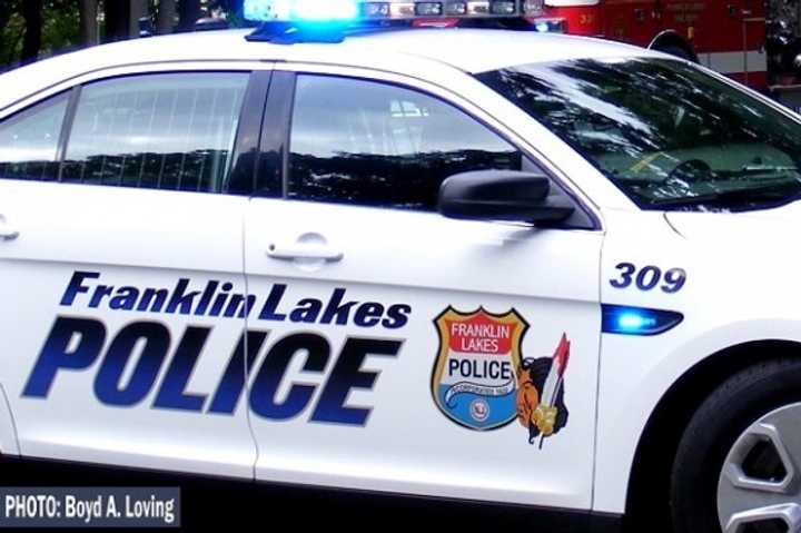 Franklin Lakes police arrested two men this week in unrelated matters -- a Paterson man for child support and a Maplewood man for possession of marijuana and drug paraphernalia in the high school parking lot.