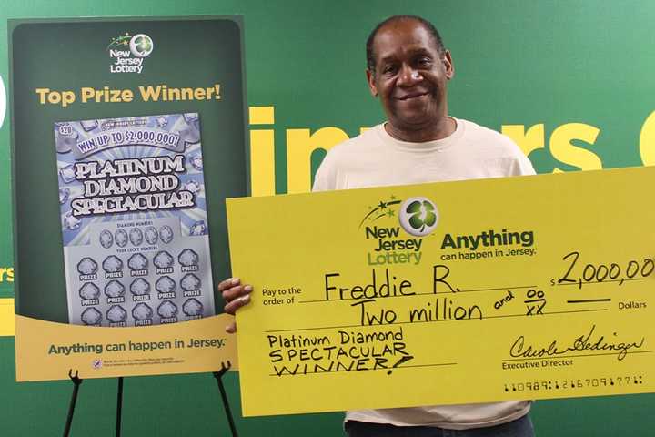 TWICE IS NICE: Newark Man Wins Big Jackpot With Scratch-Off -- Again