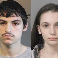 <p>Fredricks and&nbsp;Pia Califano (right) were wanted for a spree of alleged tip jar thefts across Long Island.&nbsp;</p>