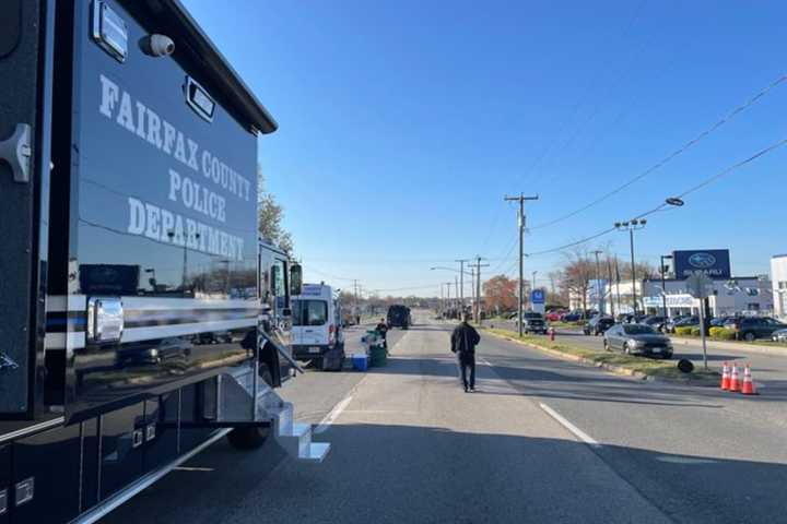 Gun-Wielding Woman Remains Barricaded On Busy Fairfax County Roadway For Second Day