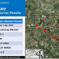 Tornado Touches Down In MD During Weekend Storm, NWS Confirms