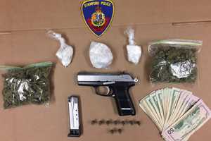 Danbury Man Sentenced After Arrest In Stamford On Gun, Drug Charges