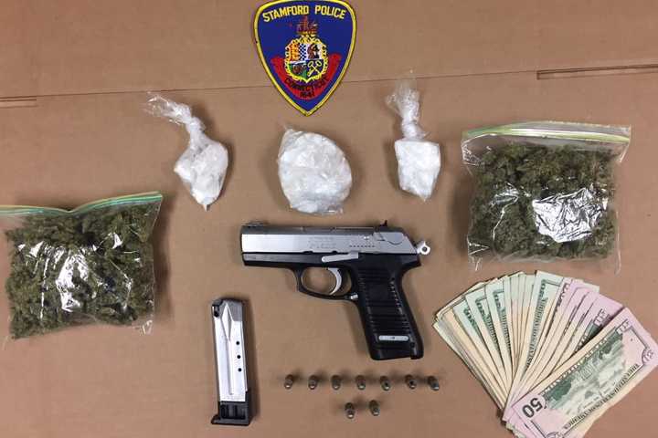 Danbury Man Sentenced After Arrest In Stamford On Gun, Drug Charges