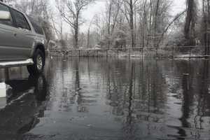 Flooding Leaves Hackensack Drivers Stranded