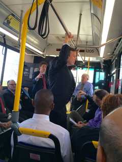 City Leaders Host Bus Tour Of 'Transformational' Bridgeport Eco-Tech Park