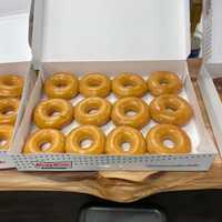 <p>A Daily Voice reader detail picked up Krispy Kreme doughnuts Wednesday.</p>