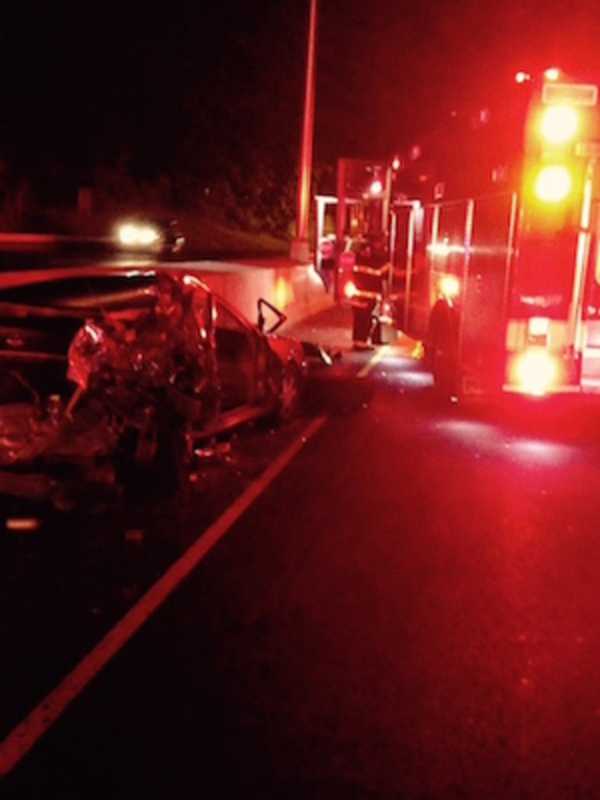 Norwalk Firefighters Free Driver After Accident On I-95