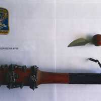 <p>Domingos Reis was arrested with two weapons, state police said.</p>