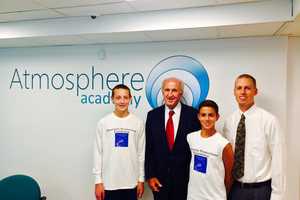 Armonk's Heavenly Productions Brings School Supplies To Atmosphere Academy