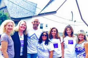 Armonk Foundation, Mariano Rivera Distribute School Supplies