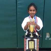 Somers 7-Year-Old Already A Karate Champion