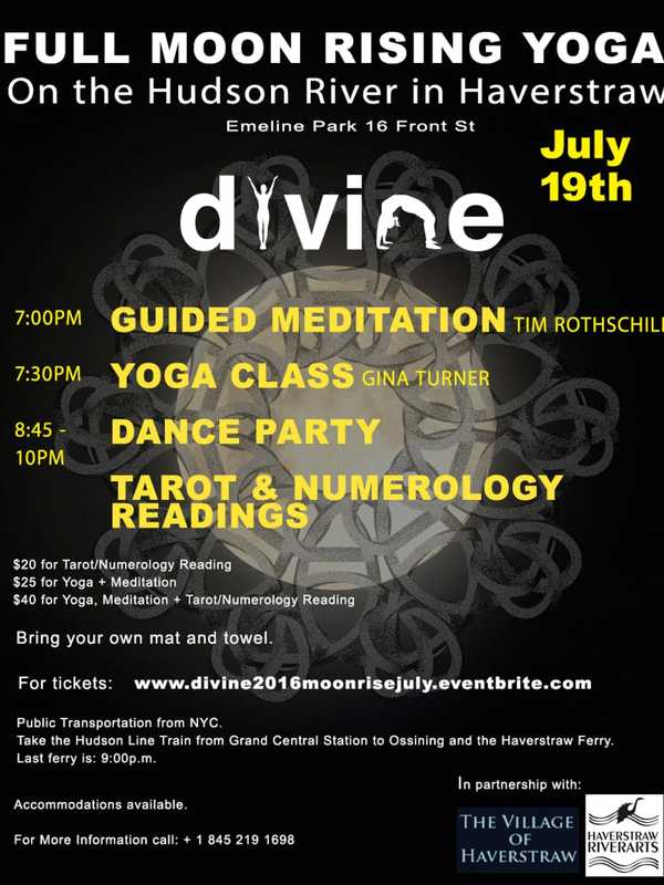 Yoga, Meditation, Dancing On Hudson In Haverstraw